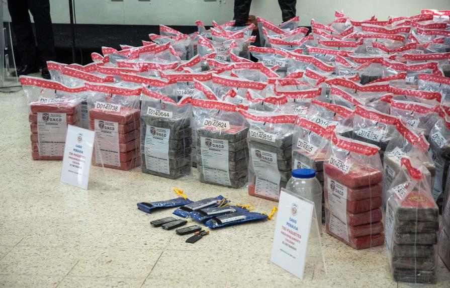 Autoridades decomisan 1.6 toneladas de cocaína en la provincia Peravia