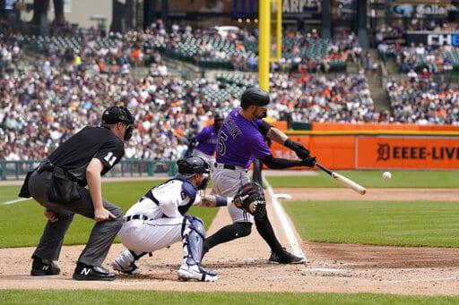 Grichuk y Blackmon lideran triunfo de Rockies ante Tigres Grichuk y Blackmon lideran triunfo de Rockies ante Tigres