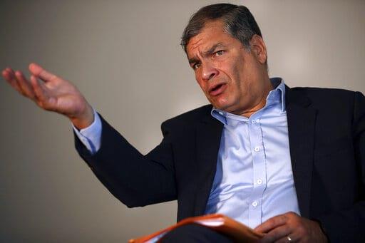 Expresidente ecuatoriano Rafael Correa no descarta regreso a la política Expresidente ecuatoriano Rafael Correa no descarta regreso a la política