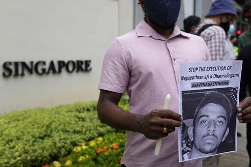 Corte en Singapur ratifica pena de muerte a malasio por drogas Corte en Singapur ratifica pena de muerte a malasio por drogas