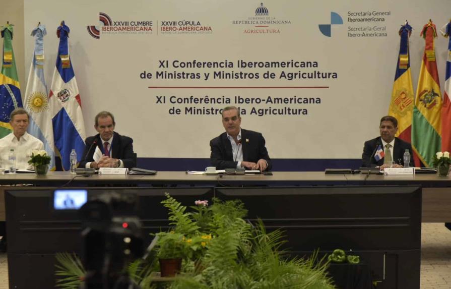 Abinader propone consultas entre ministros de Agricultura de Iberoamérica para mitigar el hambre Abinader propone consultas entre ministros de Agricultura de Iberoamérica para mitigar el hambre