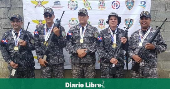 Policía barre en tiro de fusil en los Juegos Militares