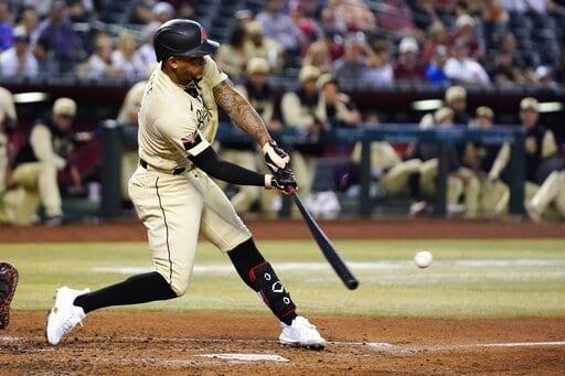 Ketel Marte pega tres hits, guía a Arizona a triunfo sobre Cachorros Ketel Marte pega tres hits, guía a Arizona a triunfo sobre Cachorros