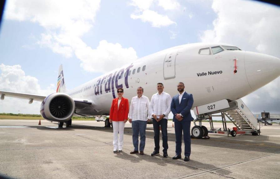 Arajet recibe su segunda aeronave bautizada como Valle Nuevo Arajet recibe su segunda aeronave bautizada como Valle Nuevo