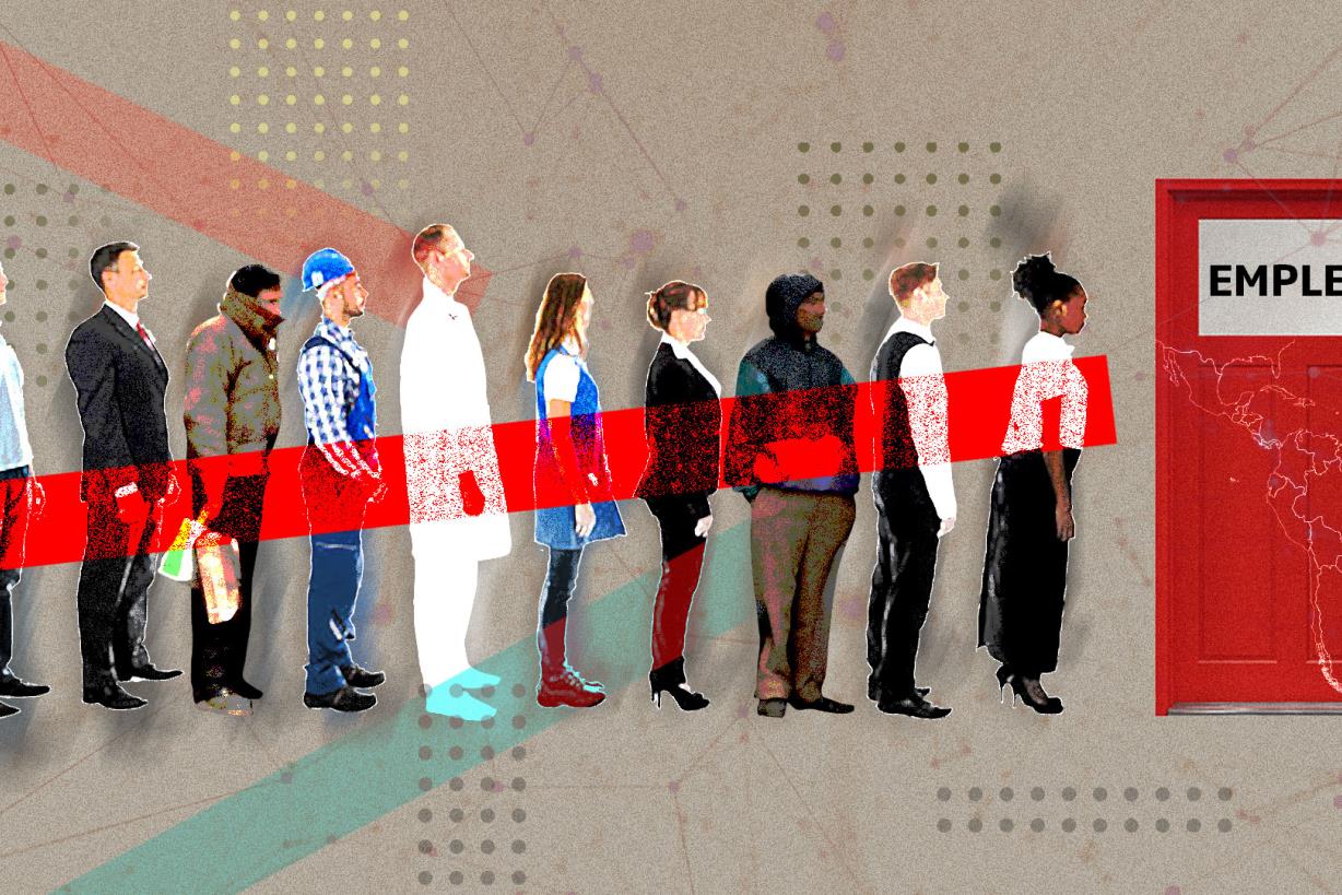 Latinoamérica busca trabajo Latinoamérica busca trabajo