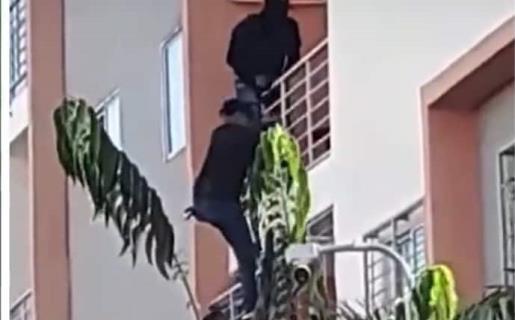 Video | Agentes de Migración entran en apartamentos de Ciudad Juan Bosch
