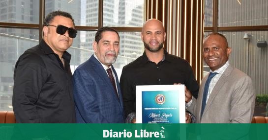 Albert Pujols receives recognition in New York