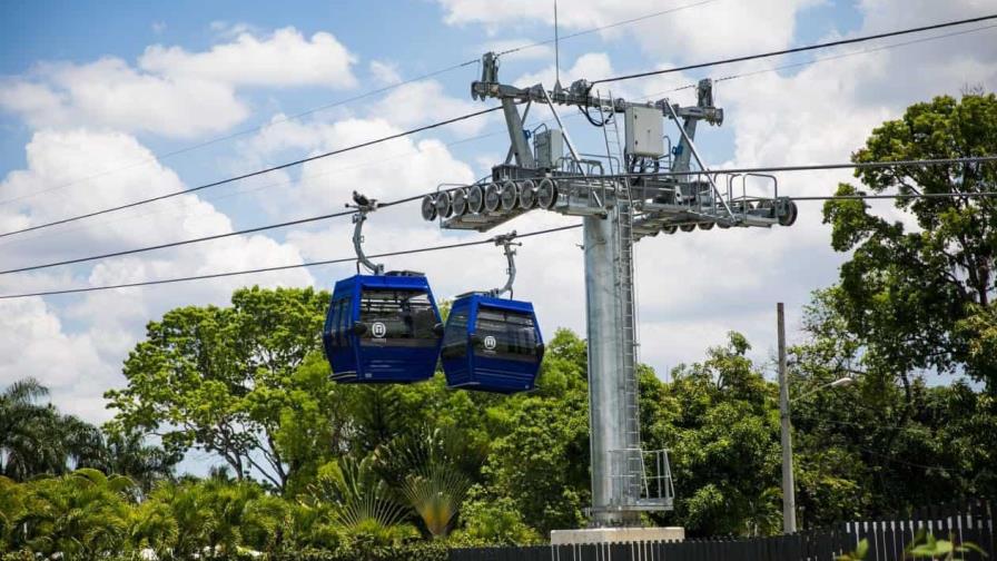 Suspenden servicio del Teleférico de Los Alcarrizos por inauguración de la línea 2C del metro