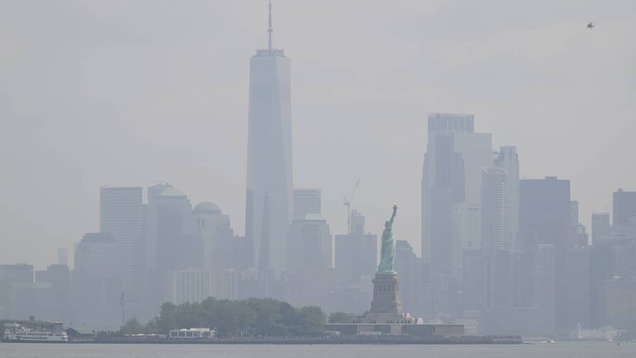 Nueva York empieza a despejarse de contaminación atmosférica a 48 horas de la final Nueva York empieza a despejarse de contaminación atmosférica a 48 horas de la final