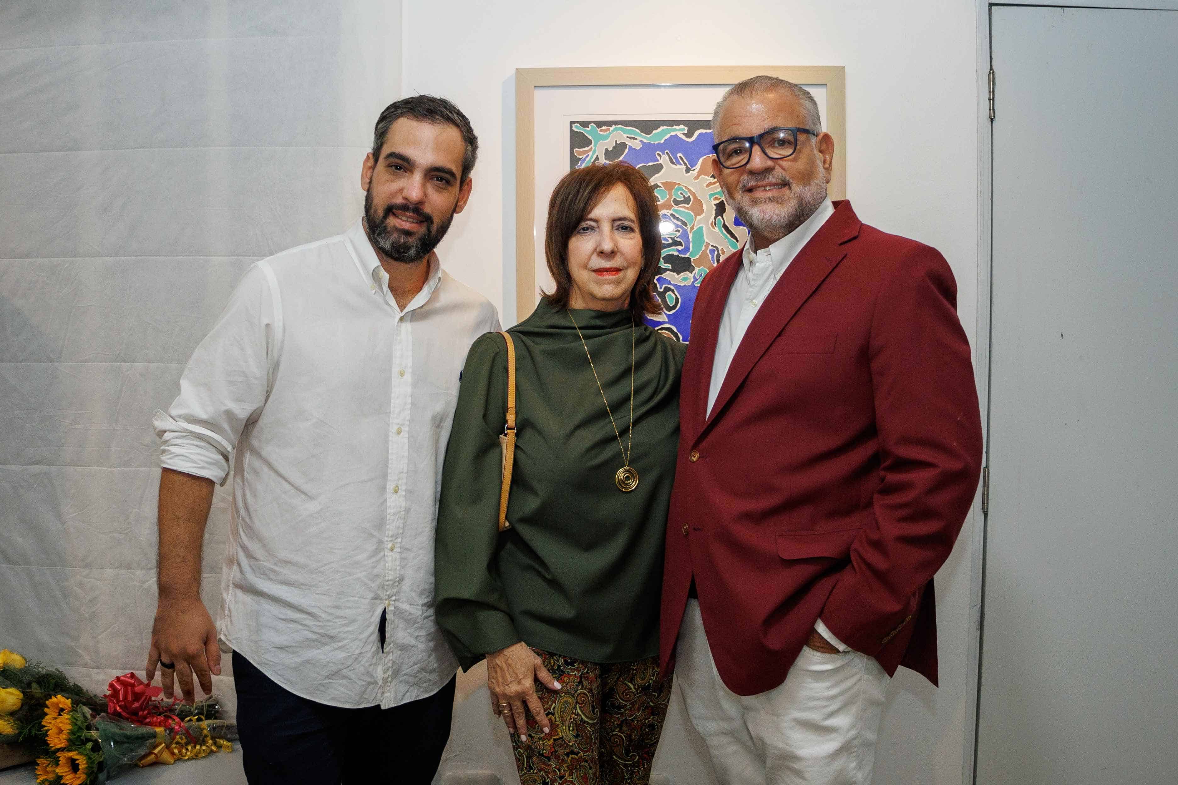 Gabriel Mallén, Rosa Mallén Y Wilfredo Mallén. <br>