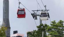 Restablecen el servicio en tramo de la Línea 1 del Teleférico de Santo Domingo