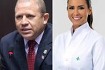 Rafael Castillo y Selinée Méndez: vocero y vicevocera de la Fuerza del Pueblo en Cámara de Diputados
