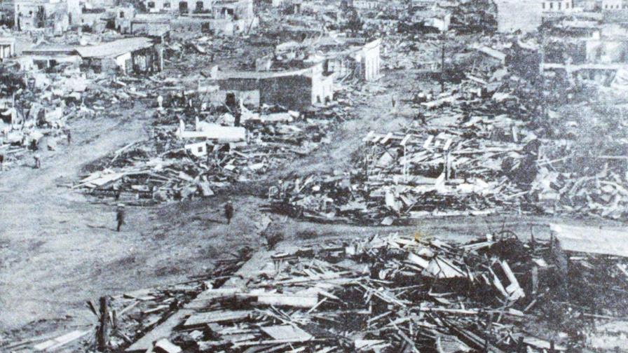 Hace 94 años el huracán San Zenón devastó a Santo Domingo Hace 94 años el huracán San Zenón devastó a Santo Domingo
