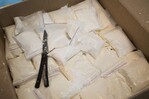 Policía de Ecuador incauta cocaína oculta en maletas con destino a República Dominicana