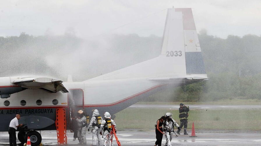 Bolivia evalúa su respuesta ante emergencias con simulacro aéreo en su región más poblada Bolivia evalúa su respuesta ante emergencias con simulacro aéreo en su región más poblada