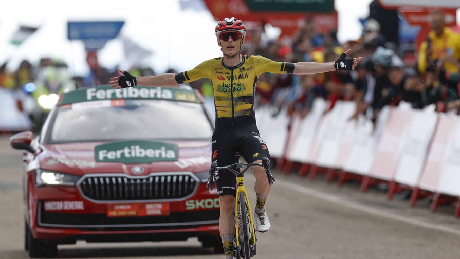 Jonas Vingegaard gana su cuarta etapa del Giro de Italia Jonas Vingegaard gana su cuarta etapa del Giro de Italia