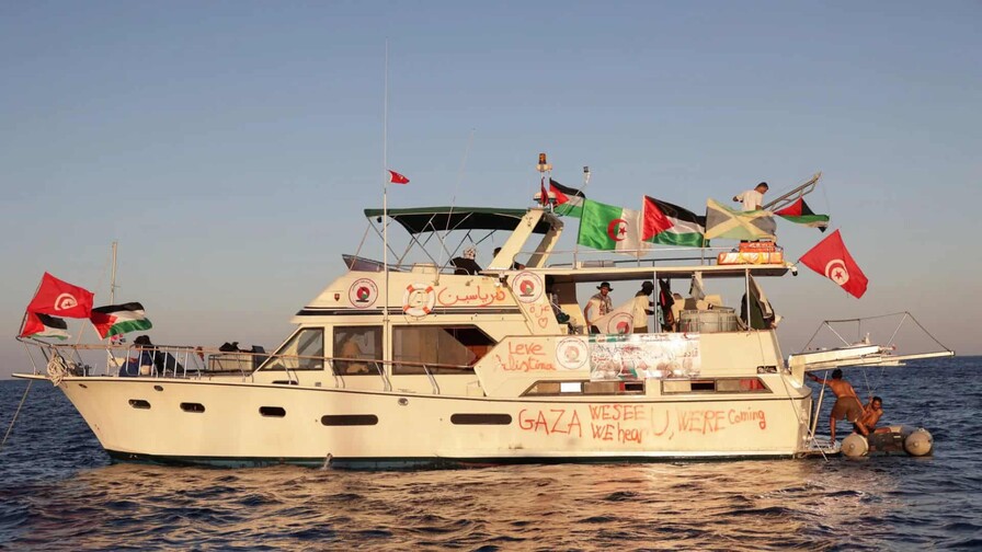 La Flotilla Global Sumud reporta once barcos interceptados por las fuerzas israelíes