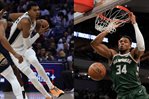 Wembanyama y Giannis, mejores jugadores de la primera semana de la NBA