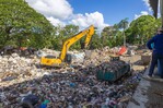 El gran desafío de la estación de Cancino: seguir el ritmo frenético de la basura en SDE