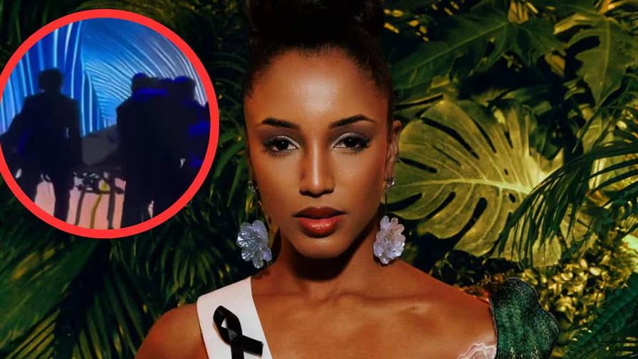 Accidente en Miss Universo: Miss Jamaica retirada en camilla tras caída en preliminar Accidente en Miss Universo: Miss Jamaica retirada en camilla tras caída en preliminar