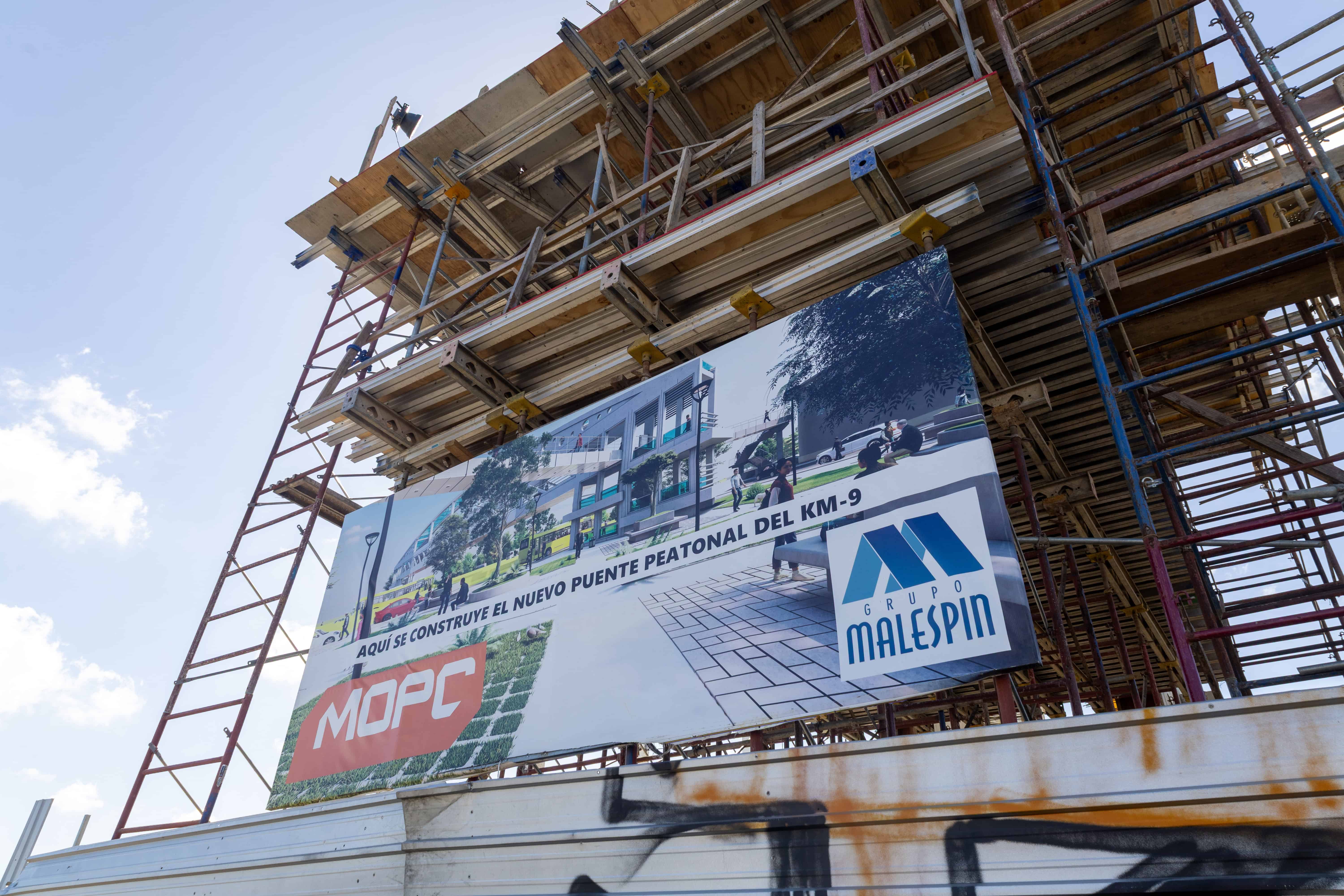 Imagen del puente cuando esté finalizado.