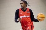 El dominicano Jassel Pérez debuta con el Covirán en la difícil pista del Gran Canaria El dominicano Jassel Pérez debuta con el Covirán en la difícil pista del Gran Canaria