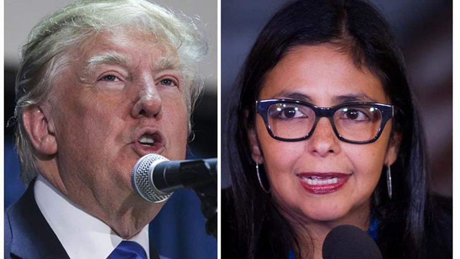 Trump pretende reunirse con Delcy Rodríguez durante la Asamblea de la ONU, según Axios