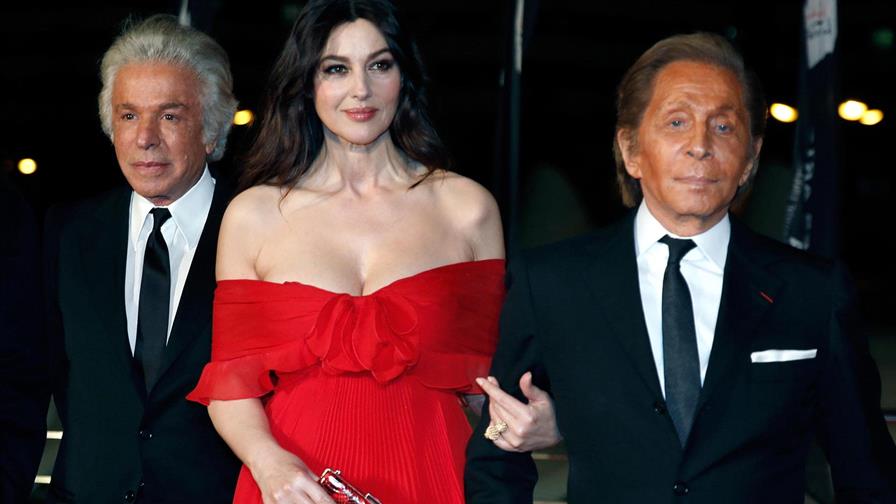 Valentino Garavani, el diseñador que definió el rojo Valentino en la alta costura