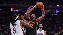 Towns con modesto doble-doble, ayuda a los Knicks a escalar al segundo lugar del este