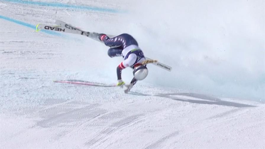 Tras caída, la presidenta del COI considera a Lindsey Vonn una increíble fuente de inspiración