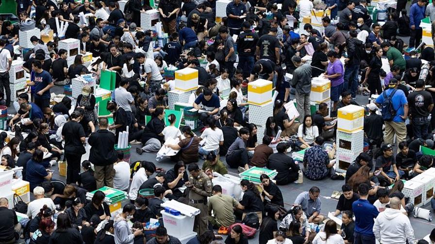 Tailandia celebra elecciones legislativas tras período de inestabilidad