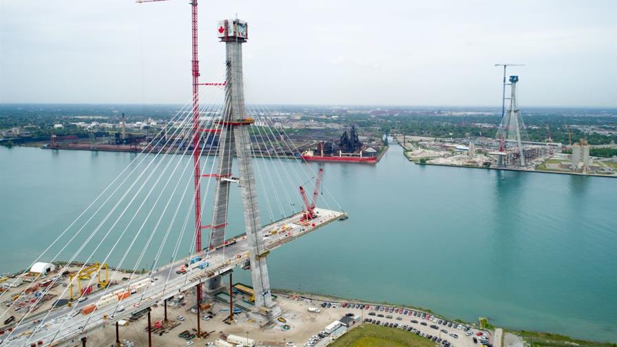 Nuevo puente entre Canadá y EE. UU. será inaugurado a finales de julio Nuevo puente entre Canadá y EE. UU. será inaugurado a finales de julio