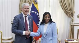 El secretario de Energía de EE. UU. sostiene reunión con Delcy Rodríguez