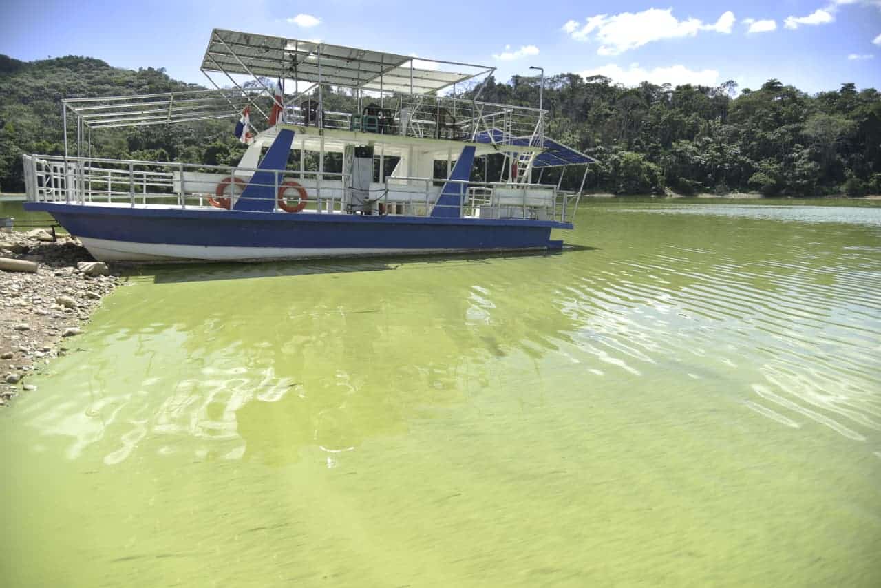 Vista de la presa de Hatillo.