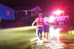Lluvias dejan 78 casas afectadas y familias evacuadas en María Trinidad Sánchez