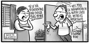 Caricatura de Noticiero Poteleche 25 febrero 2026