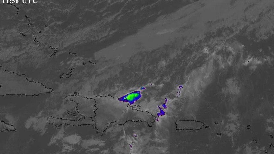 Sistema frontal genera lluvias fuertes y mantiene 10 provincias bajo alerta