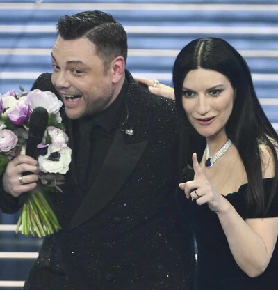 Laura Pausini, Can Yaman y Tiziano Ferro, protagonistas en la primera noche de Sanremo