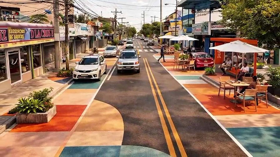 Residentes y comerciantes en la avenida Sabana Larga apoyan el proyecto anunciado por el alcalde