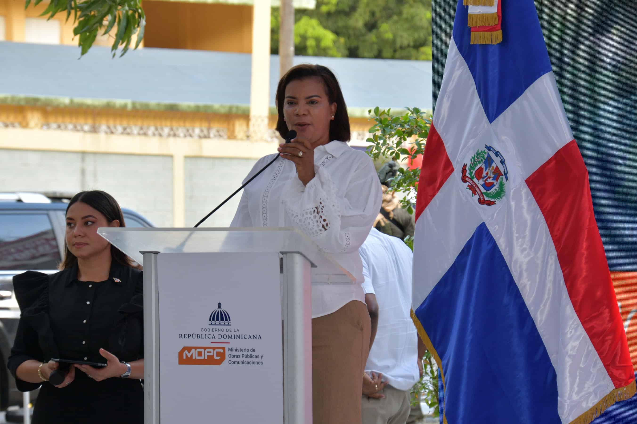 Fuente externa La gobernadora de la provincia de Monte Plata, Rafaela Javier Gomera.