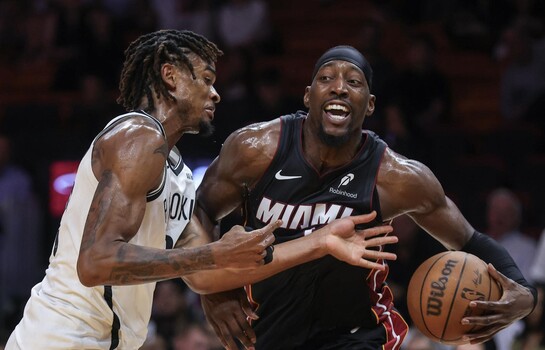 Bam Adebayo lidera primera victoria del Heat y establece récord de rebotes
