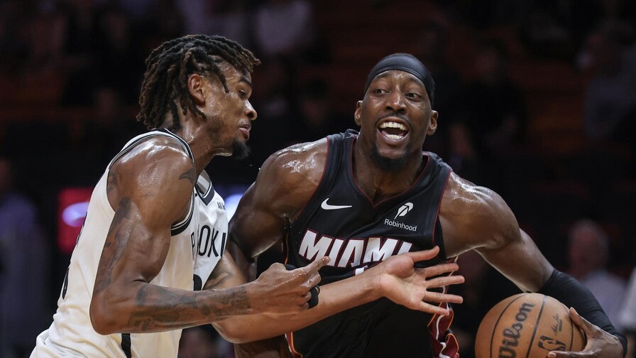 Bam Adebayo lidera primera victoria del Heat y establece récord de rebotes