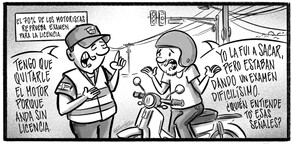 Caricatura de Noticiero Poteleche 12 marzo 2026