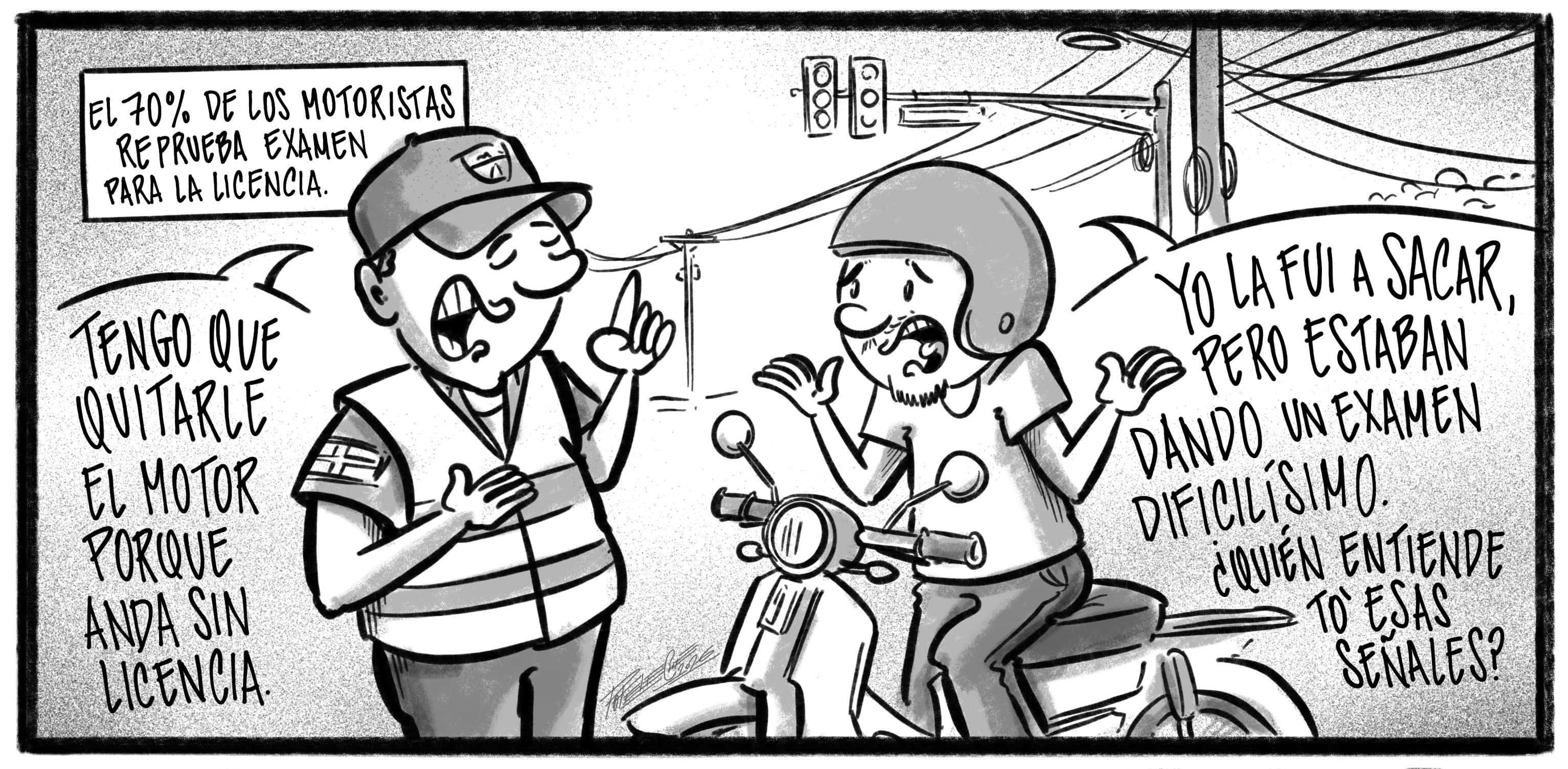 Caricatura de Noticiero Poteleche 12 marzo 2026