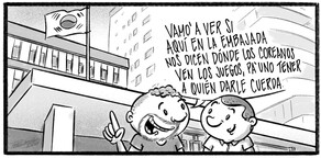 Caricatura de Noticiero Poteleche 13 marzo 2026