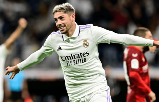 Con triplete de Valverde, Real Madrid vence al Manchester City
