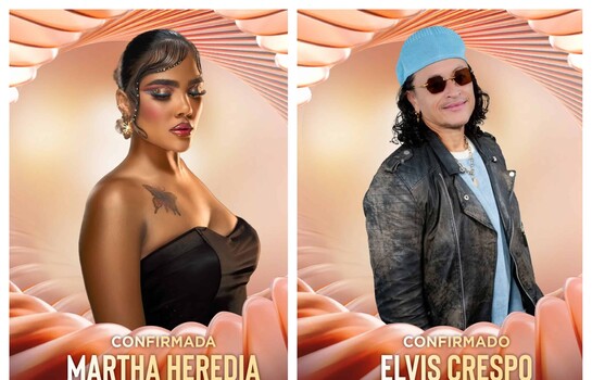 Premios Soberano suma a Martha Heredia y Elvis Crespo a su espectáculo musical