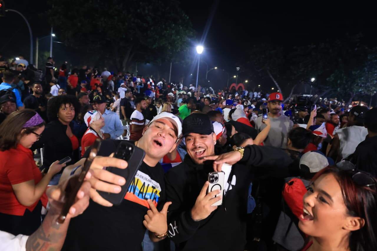 Celebración en el Malecón.