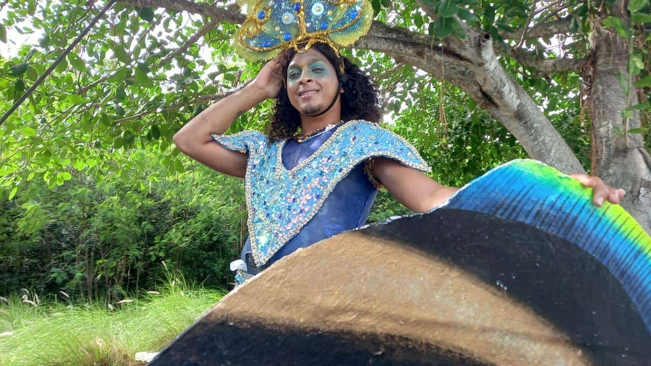 Una de sus creaciones.