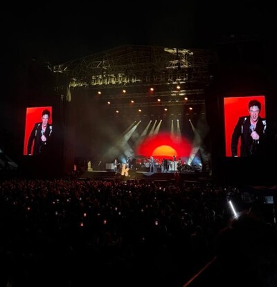 Euforia bajo la lluvia: la banda estadounidense The Killers hace vibrar a miles en la capital